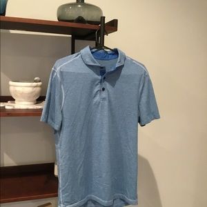 Lululemon medium sky blue performance polo